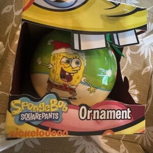 Nickelodeon SpongeBob SquarePants Ornament - Green and Yellow 2011
